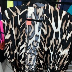 CHICO'S  LIGHT OPEN JACKET